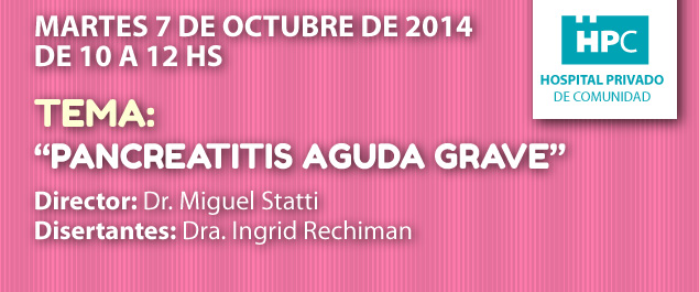 Pancreatitis aguda grave