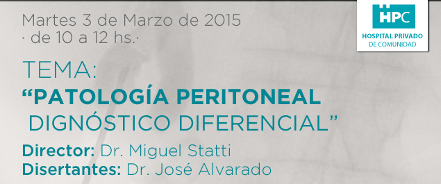 PATOLOGIA PERITONEAL DIAGNOSTICO DIFERENCIAL