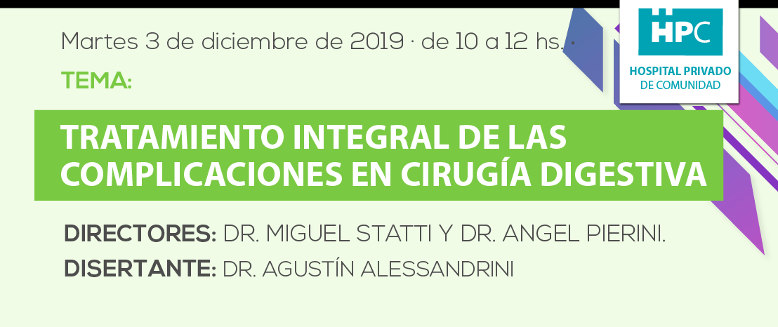 Tratamiento integral de las complicaciones en cirugía digestiva