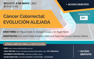 Cáncer Colorrectal:  evolución alejada