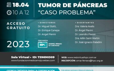 TUMOR DE PÁNCREAS “CASO PROBLEMA”