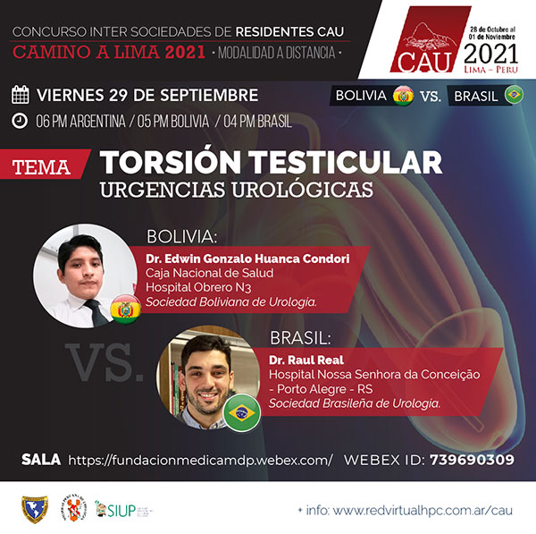 TORSIÓN TESTICULAR- Urgencias Urológicas