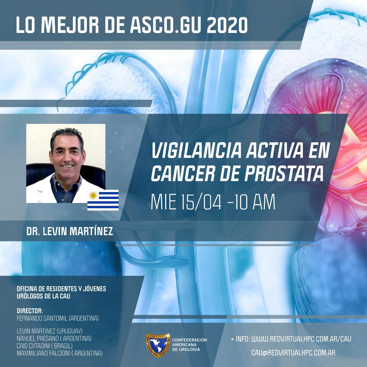 Vigilancia activa en cáncer de próstata