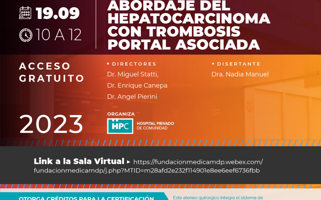 Abordaje del hepatocarcinoma con trombosis portal asociada