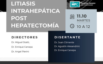 Litiasis Intrahepática post hepatectomía